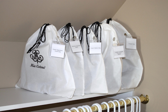 Dust Cover Handbag Storage Organizer Dust Bags Purses Handbags Closet Clear  Purse Protector Storage Bag Closet Bag Organizers